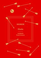 Iliada wyd. ilustrowane. Autor: Homer. SmakLiter.pl Okładka książki Iliada wyd. ilustrowane