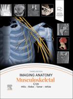 Okładka książki Imaging Anatomy. Musculoskeletal