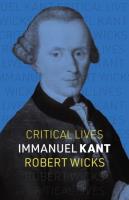 Okładka książki Immanuel Kant