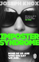 Imposter Syndrome. Autor: Knox Joseph. SmakLiter.pl Okładka książki Imposter Syndrome