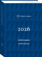Opakowanie Informator Prawniczy 2026 granatowy (format A5)