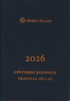 Okładka książki Informator Prawniczy 2026 Tradycja od lat (granatowy)