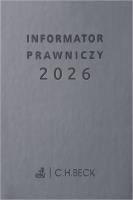 Informator prawniczy 2026. Wydawca: C.H. Beck. SmakLiter.pl Opakowanie Informator prawniczy 2026