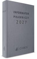 Okładka książki Informator prawniczy 2027
