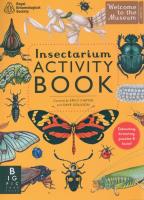 Insectarium Activity Book. Autor: Dave Goulson, Carter Emily. SmakLiter.pl Okładka książki Insectarium Activity Book