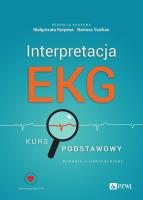 Interpretacja EKG. Autor: Małgorzata Kurpesa, Szafran Bartosz. SmakLiter.pl Okładka książki Interpretacja EKG