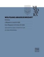 Okładka książki Introitus z Requiem d-moll KV 626 na organy