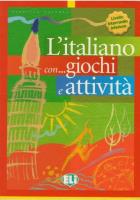 Okładka książki Italiano con giochi e attivita 2 intermedio...