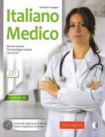 Italiano Medico książka + audio online. Autor: Forapani Daniela. SmakLiter.pl Okładka książki Italiano Medico książka + audio online