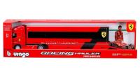 Opakowanie Iveco S Way Cab W/Trailer + 1 Ferrari 1:43