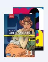 Okładka książki J. polski LO 3/1 Oblicza epok podr. arkusze ZPiR