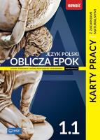 J.polski LO Oblicza epok KP 1/1 ZPiR. Autor: Anna Elżbieta Lipczyńska-Tymczyna, Karolina Wawer. SmakLiter.pl Okładka książki J.polski LO Oblicza epok KP 1/1 ZPiR