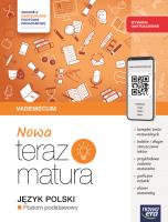 J.polski PP NOWA TERAZ MATURA ZP Vadem 2025/26. Autor: Opracowania Zbiorowe. SmakLiter.pl Okładka książki J.polski PP NOWA TERAZ MATURA ZP Vadem 2025/26