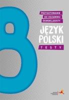Okładka książki J. polski. Przygotowanie do egzaminu ósmoklasisty