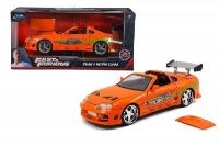 Jada F&F Toyota Supra orange 1995 1:24. Wydawca: Jada. SmakLiter.pl Opakowanie Jada F&F Toyota Supra orange 1995 1:24