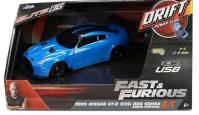 Jada RC F&F Drift Nissan GTR 2009 1:24. Wydawca: Jada. SmakLiter.pl Opakowanie Jada RC F&F Drift Nissan GTR 2009 1:24