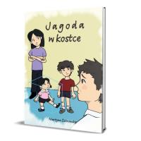 Jagoda w kostce. Autor: Martyna Żebrowska. SmakLiter.pl Okładka książki Jagoda w kostce