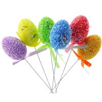 Jajka wielkanocne na druciku (6szt). Wydawca: Leantoys. SmakLiter.pl Opakowanie Jajka wielkanocne na druciku (6szt)