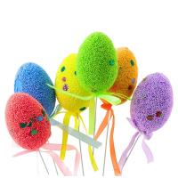 Jajka wielkanocne na druciku (6szt). Wydawca: Leantoys. SmakLiter.pl Opakowanie Jajka wielkanocne na druciku (6szt)