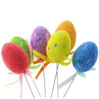 Jajka wielkanocne na druciku Nutki (6szt). Wydawca: Leantoys. SmakLiter.pl Opakowanie Jajka wielkanocne na druciku Nutki (6szt)