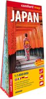 Okładka książki Japonia (Japan) laminowana mapa samochodowo-turystyczna 1:1 400 000
