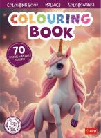 Okładka książki Jednorożce. Kolorowanka z naklejkami