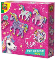 Jednorożec koraliki do prasowania. Wydawca: SES. SmakLiter.pl Opakowanie Jednorożec koraliki do prasowania