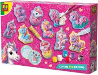 Jednorożec odlewanie i malowanie. Wydawca: SES. SmakLiter.pl Opakowanie Jednorożec odlewanie i malowanie