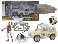 Opakowanie Jeep wojskowy z akcesoriami