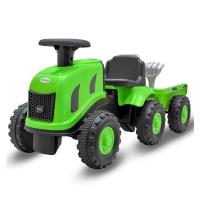 Jeździdełko traktor z przyczepą Benny zielony. Wydawca: Baby Mix. SmakLiter.pl Opakowanie Jeździdełko traktor z przyczepą Benny zielony