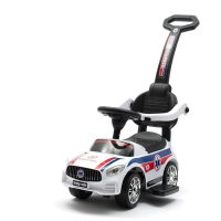 Jeździk z rączką Ambulance biały dźwięk. Wydawca: Baby Mix. SmakLiter.pl Opakowanie Jeździk z rączką Ambulance biały dźwięk