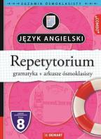 Język ang. Repetytorium. Egzamin ósmoklasisty. Autor: Roman Kuliniak. SmakLiter.pl Okładka książki Język ang. Repetytorium. Egzamin ósmoklasisty