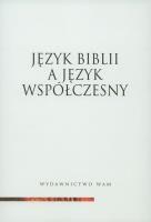 Okładka książki Język Biblii a język współczesny