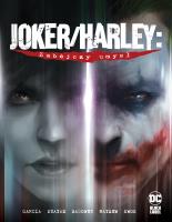 Joker/Harley. Zabójczy umysł. Autor: Kami Garcia, Mico Suayan, Jason Badower, Mike Mayhew. SmakLiter.pl Okładka książki Joker/Harley. Zabójczy umysł