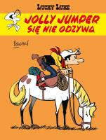 Okładka książki Jolly Jumper się nie odzywa. Lucky Luke