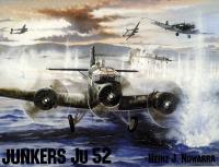 Junkers Ju 52. Autor: Heinz J. Nowarra. SmakLiter.pl Okładka książki Junkers Ju 52