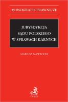 Okładka książki Jurysdykcja sądu polskiego w sprawach karnych