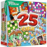 Opakowanie Kalejdoskop 25 gier Rodzina Treflików TREFL