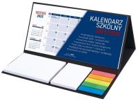 Kalendarz 2025/26 szkolny z notesem czarny. Wydawca: Wokół nas. SmakLiter.pl Opakowanie Kalendarz 2025/26 szkolny z notesem czarny