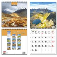 Opakowanie Kalendarz 2026 30x60 13 planszowy Tatry