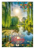 Kalendarz 2026 A3 ścienny jednostronny kwiaty. Wydawca: Pan Kalendarzyk. SmakLiter.pl Opakowanie Kalendarz 2026 A3 ścienny jednostronny kwiaty