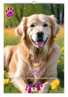 Kalendarz 2026 A3 ścienny pis wierny przyjaciel. Wydawca: Pan Kalendarzyk. SmakLiter.pl Opakowanie Kalendarz 2026 A3 ścienny pis wierny przyjaciel