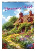 Kalendarz 2026 A3 ścienny romantyczne widoki. Wydawca: Pan Kalendarzyk. SmakLiter.pl Opakowanie Kalendarz 2026 A3 ścienny romantyczne widoki