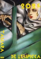 Okładka książki Kalendarz 2026 A3 Tamara Łempicka wzór 2