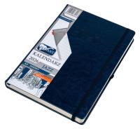 Kalendarz 2026 A4 dzienny Jazz granatowy. Wydawca: ELEFANT. SmakLiter.pl Opakowanie Kalendarz 2026 A4 dzienny Jazz granatowy