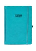 Opakowanie Kalendarz 2026 A4 Elegance dzienny V7 turkusowy K-A4D