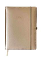 Opakowanie Kalendarz 2026 A4 Metalic elegance dzienny V2 złoty K-A4DL