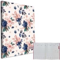 Opakowanie Kalendarz 2026 A4 tygodniowy niebieskie Róże