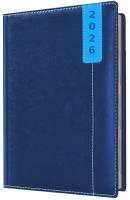 Kalendarz 2026 A4 tygodniowy registry niebieski. Wydawca: Evena. SmakLiter.pl Opakowanie Kalendarz 2026 A4 tygodniowy registry niebieski