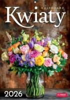 Kalendarz 2026 A4 Wieloplanszowy Kwiaty. Wydawca: O-press. SmakLiter.pl Opakowanie Kalendarz 2026 A4 Wieloplanszowy Kwiaty